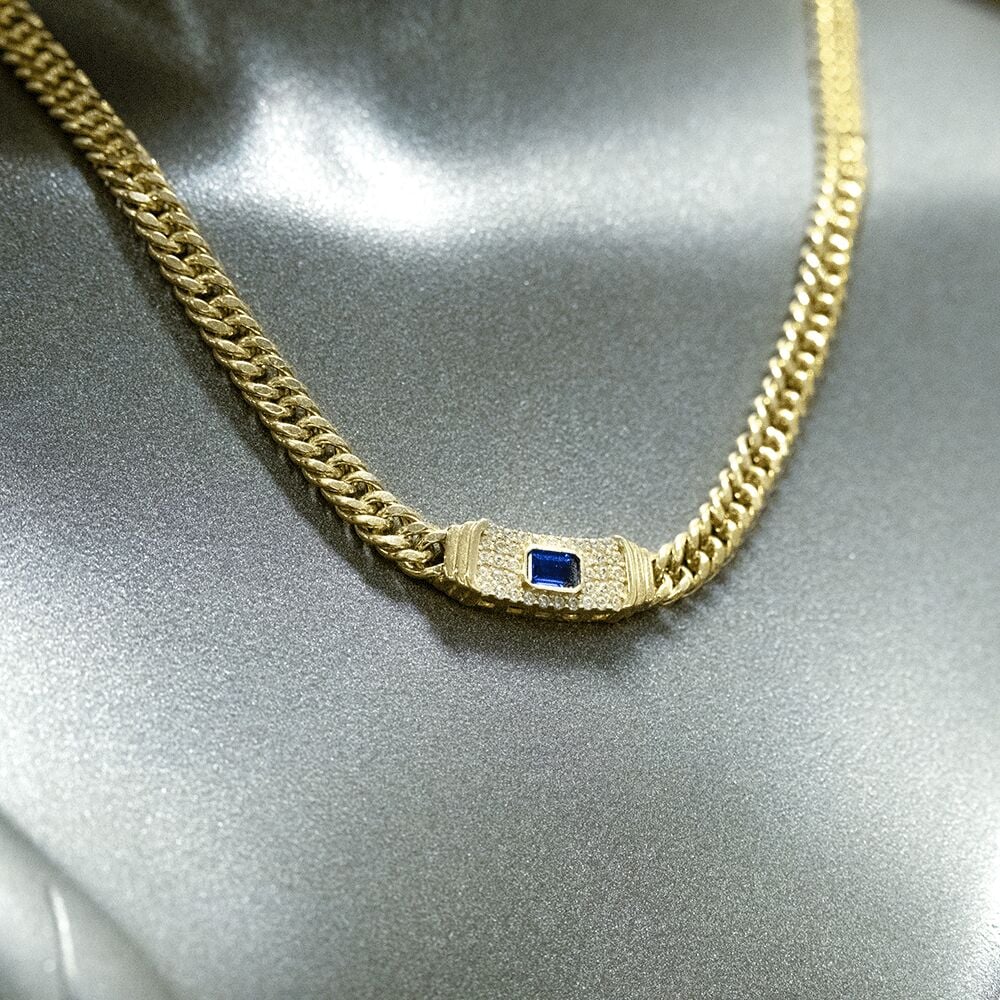 14 Ayar Açık Renk Altın Gerdanlık