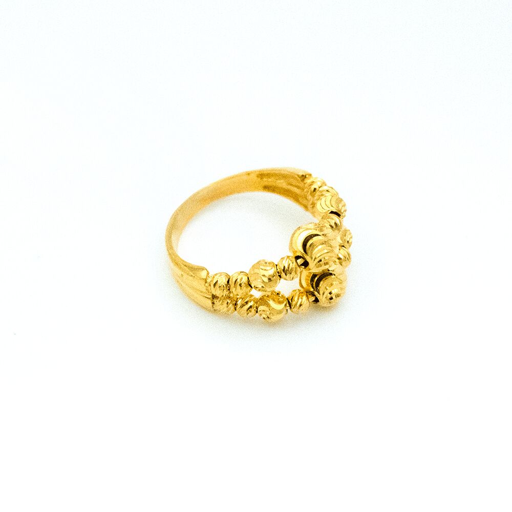 22 Ayar Zerafet Hüzmesi Altın Yüzük