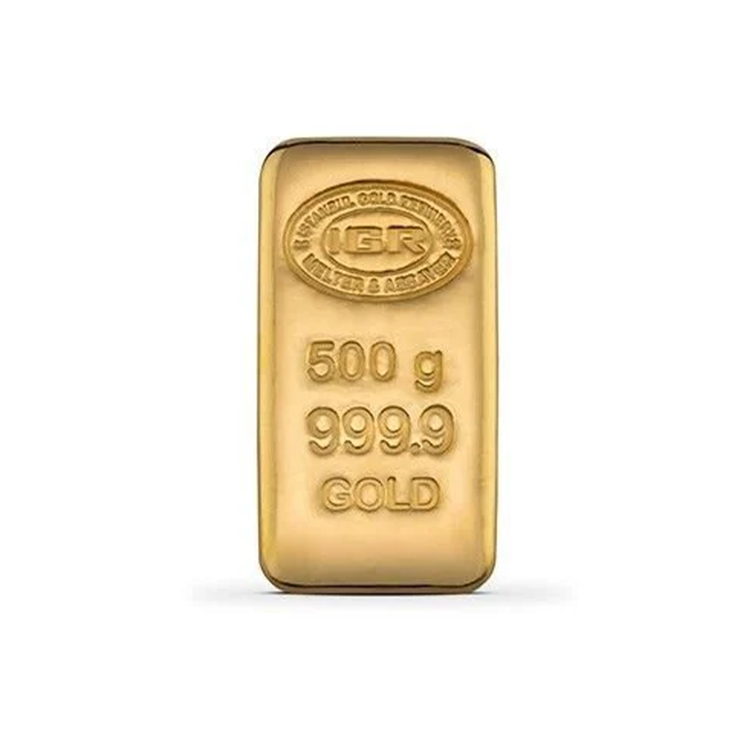 24 Ayar Külçe Gram Altın 500 Gr