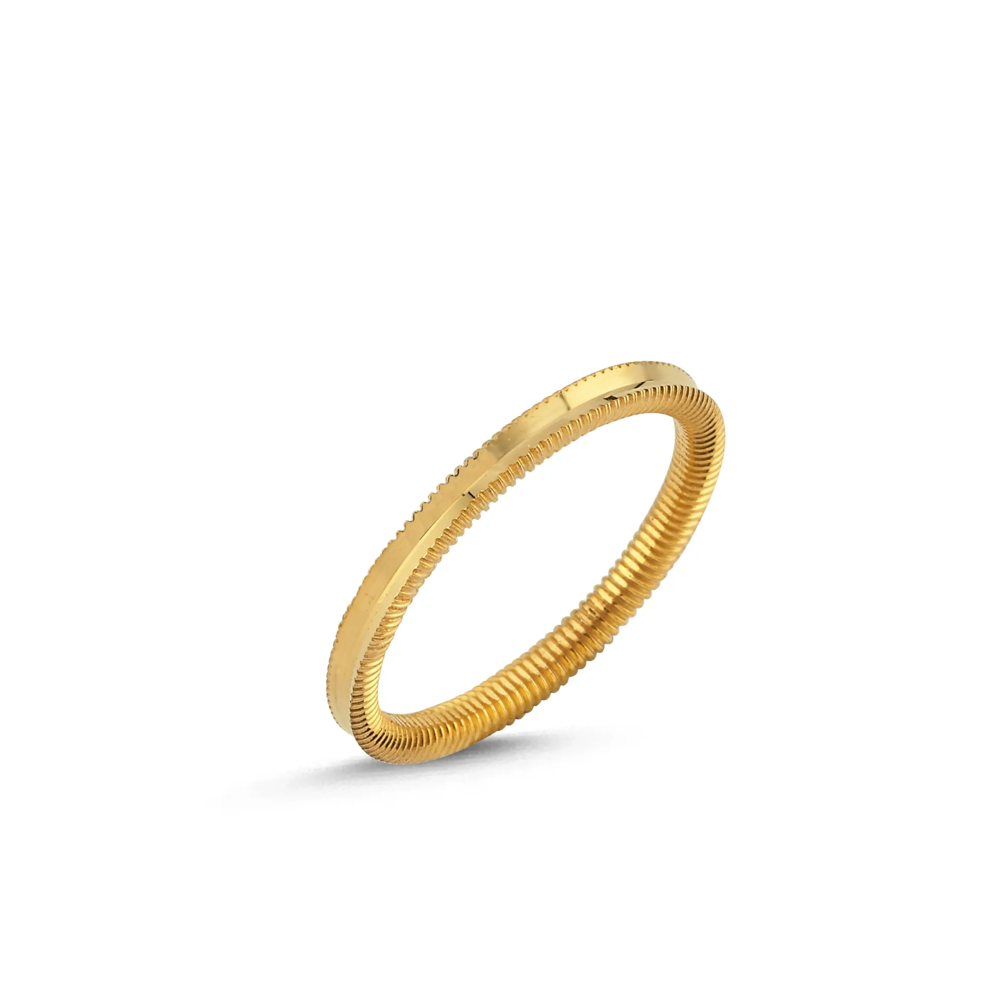 22 Ayar Oluklu Ajda Model Altın Yüzük