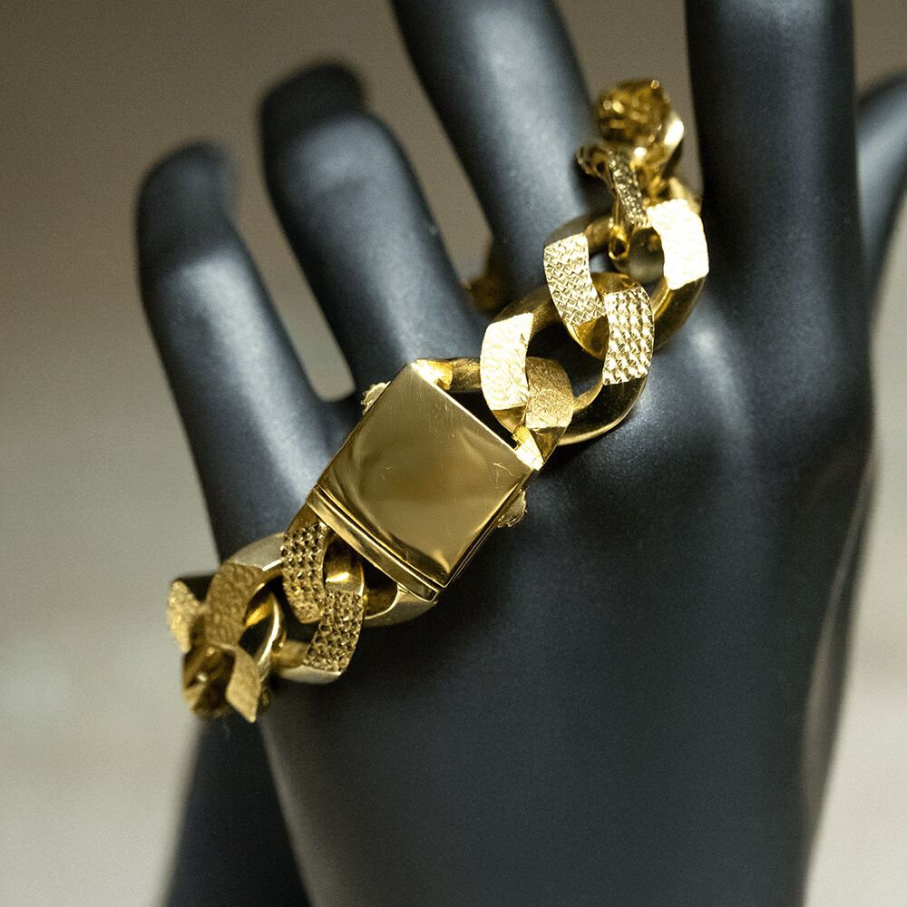 14 Ayar Hafif Yapı Altın Bileklik