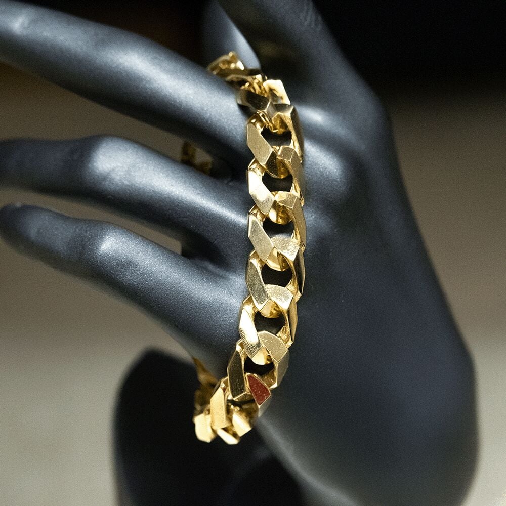 14 Ayar Şehir Şıklığı Altın Bileklik