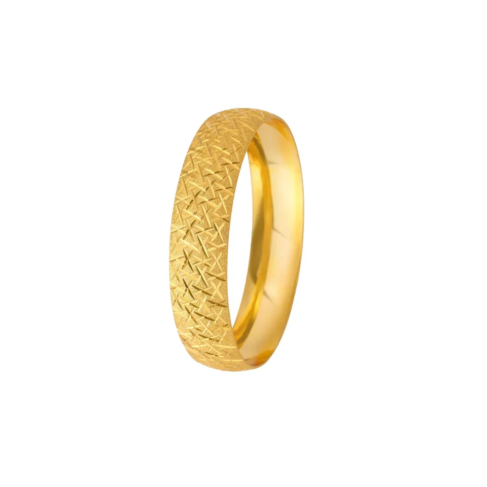 22 Ayar Cam Kırığı Kesim Mega Gold Altın Bilezik 40 Gr