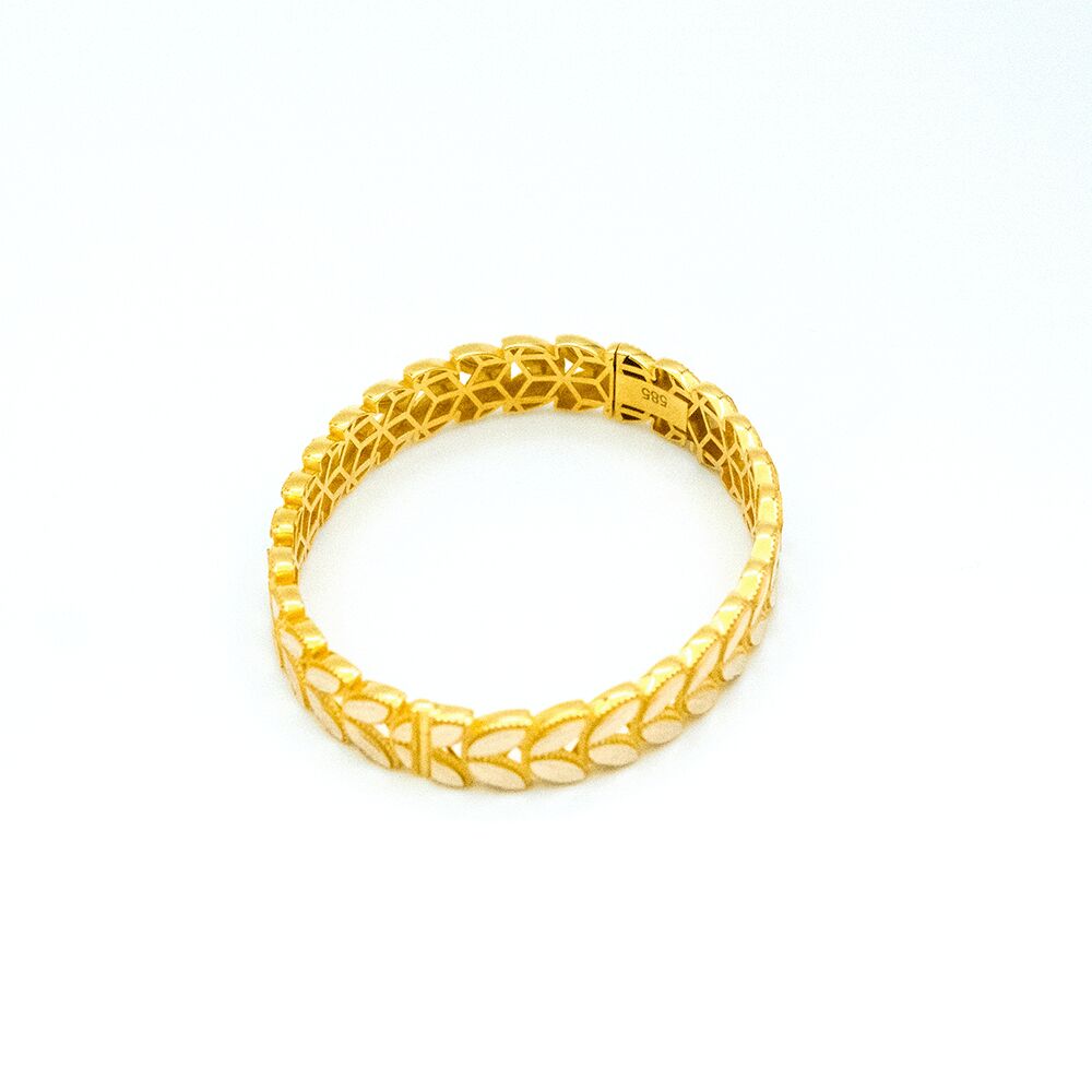 14 Ayar Başak Rüyası Kelepçe Altın Bileklik