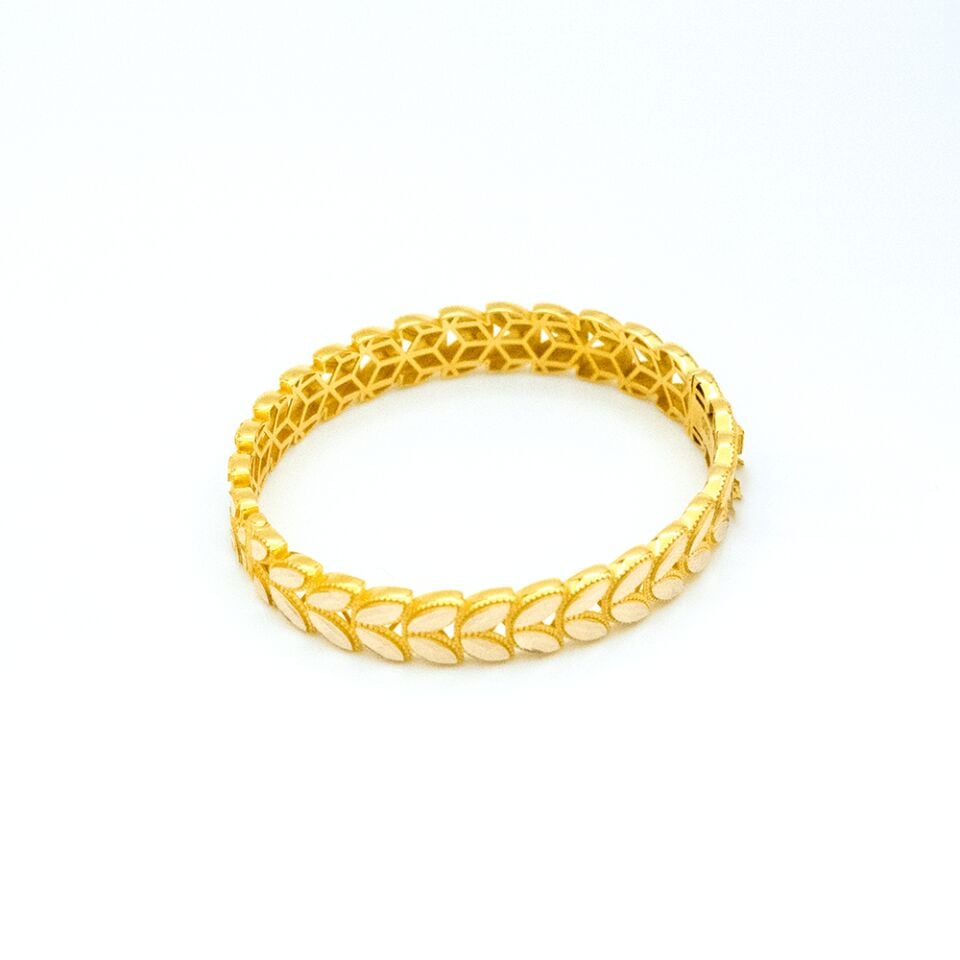 14 Ayar Başak Rüyası Kelepçe Altın Bileklik