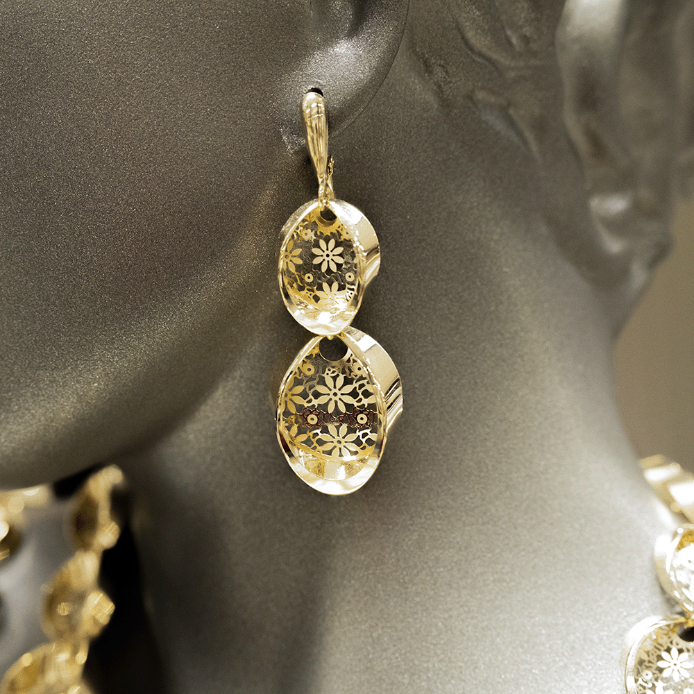 14 Ayar Sabır Tınısı Altın Gerdanlık Seti