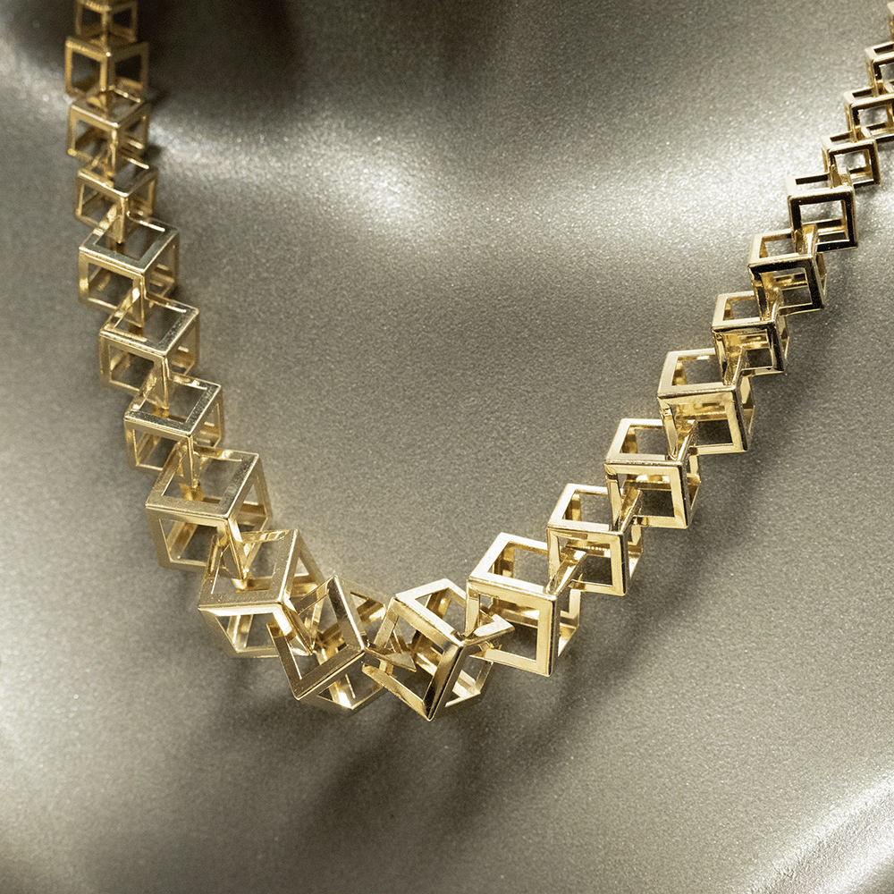 14 Ayar Nazlı Hâl Altın Gerdanlık Seti