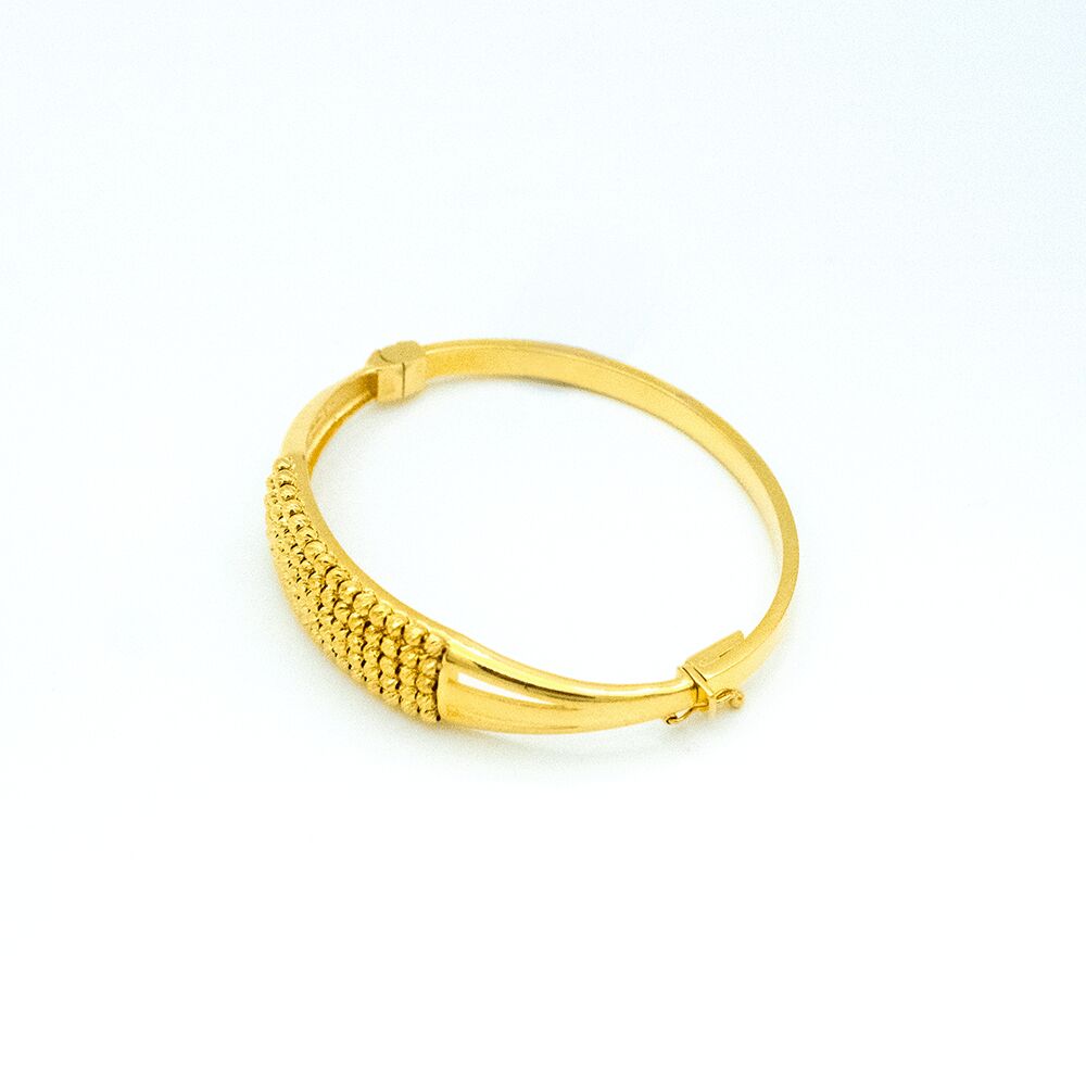 14 Ayar Dorikalı Harmoni Kelepçe Altın Bileklik