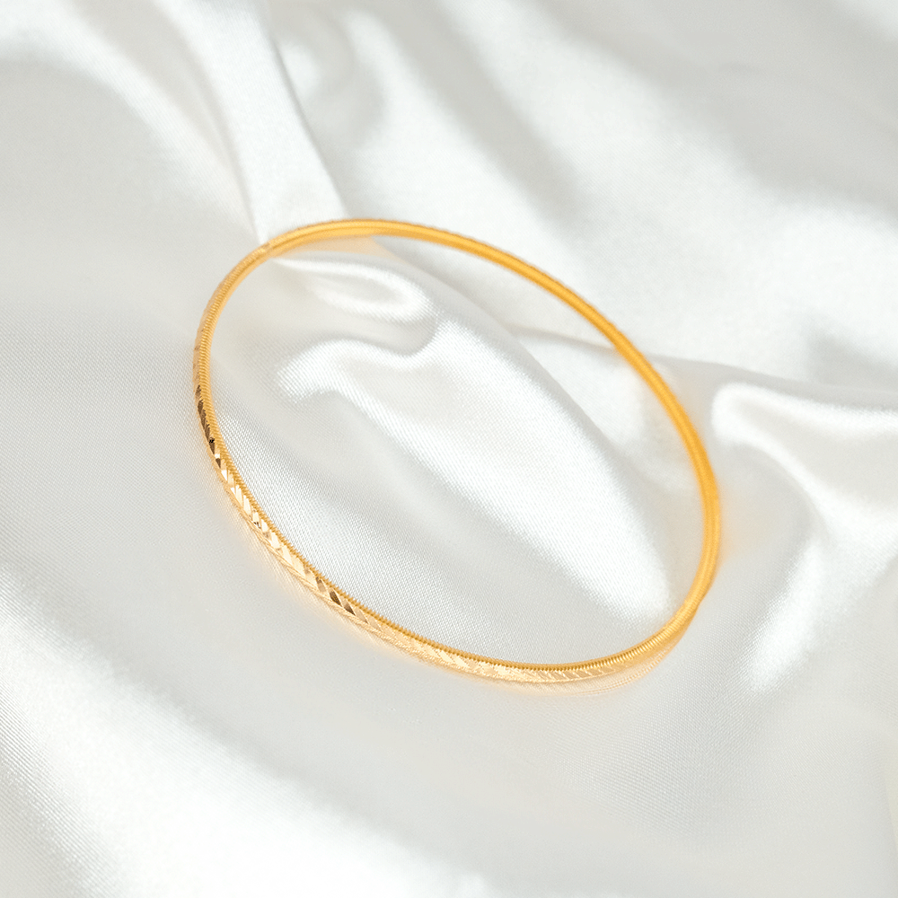 22 Ayar Başak Model Ajda Altın Bilezik 15 Gr