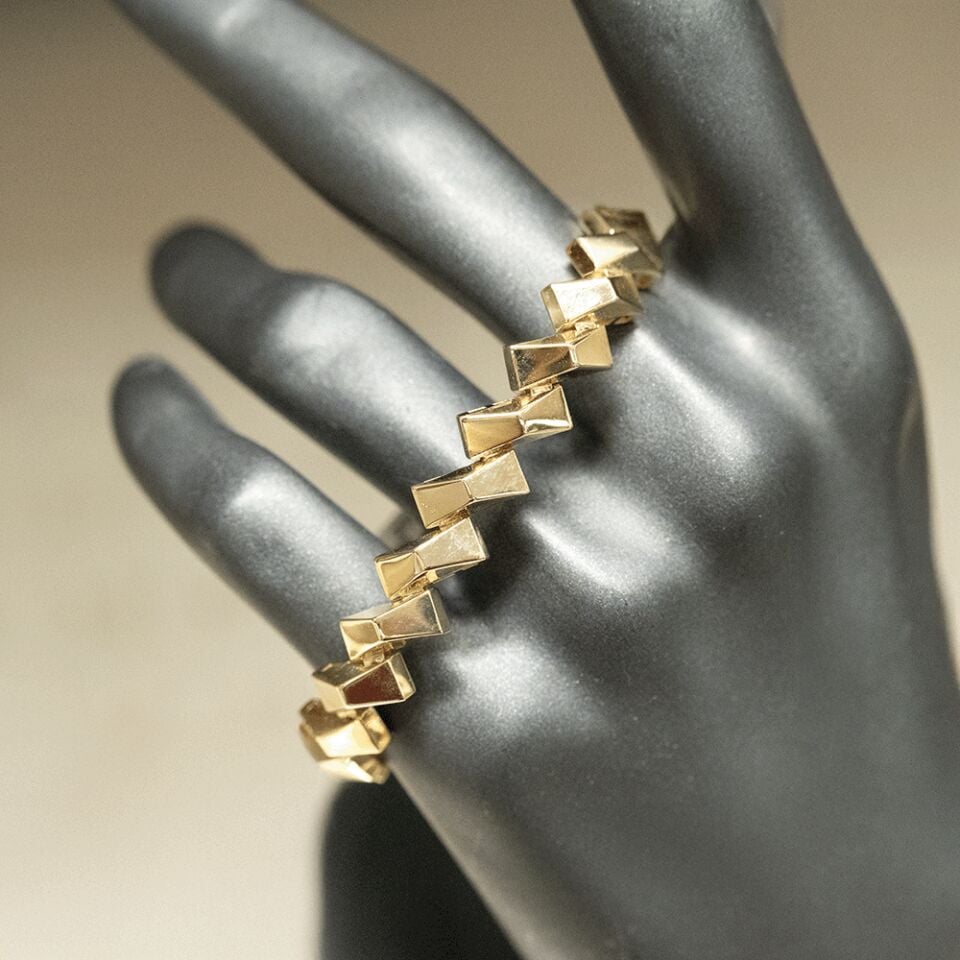 14 Ayar Nazlı Ses Altın Bileklik