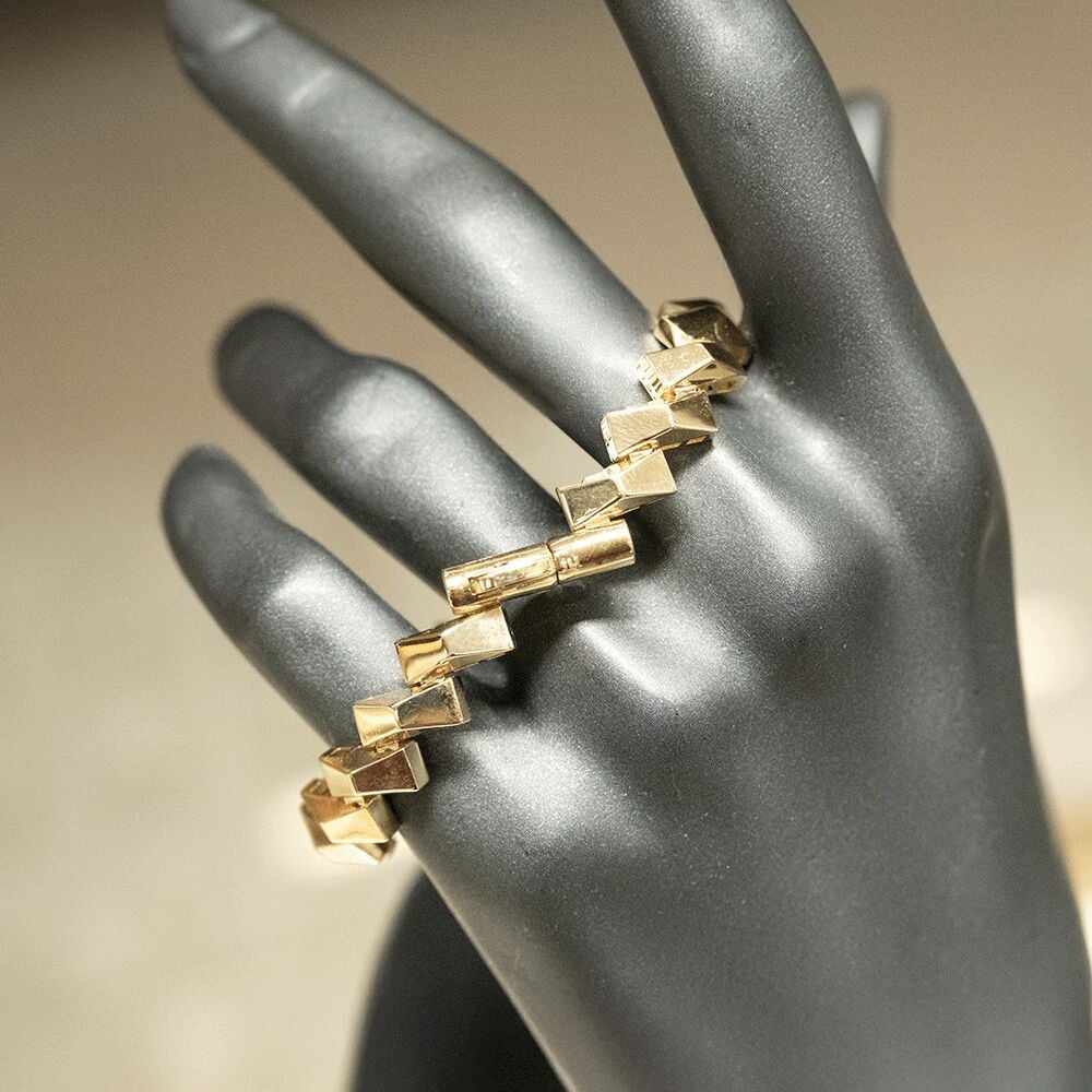 14 Ayar Nazlı Ses Altın Bileklik