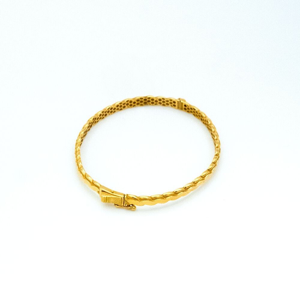 22 Ayar Bahar Burgusu Kelepçe Altın Bileklik