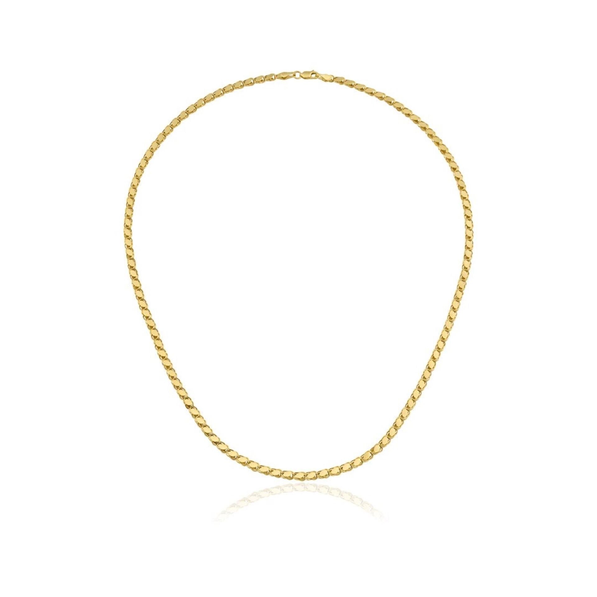 14 Ayar Arpa Model Altın Zincir Kolye