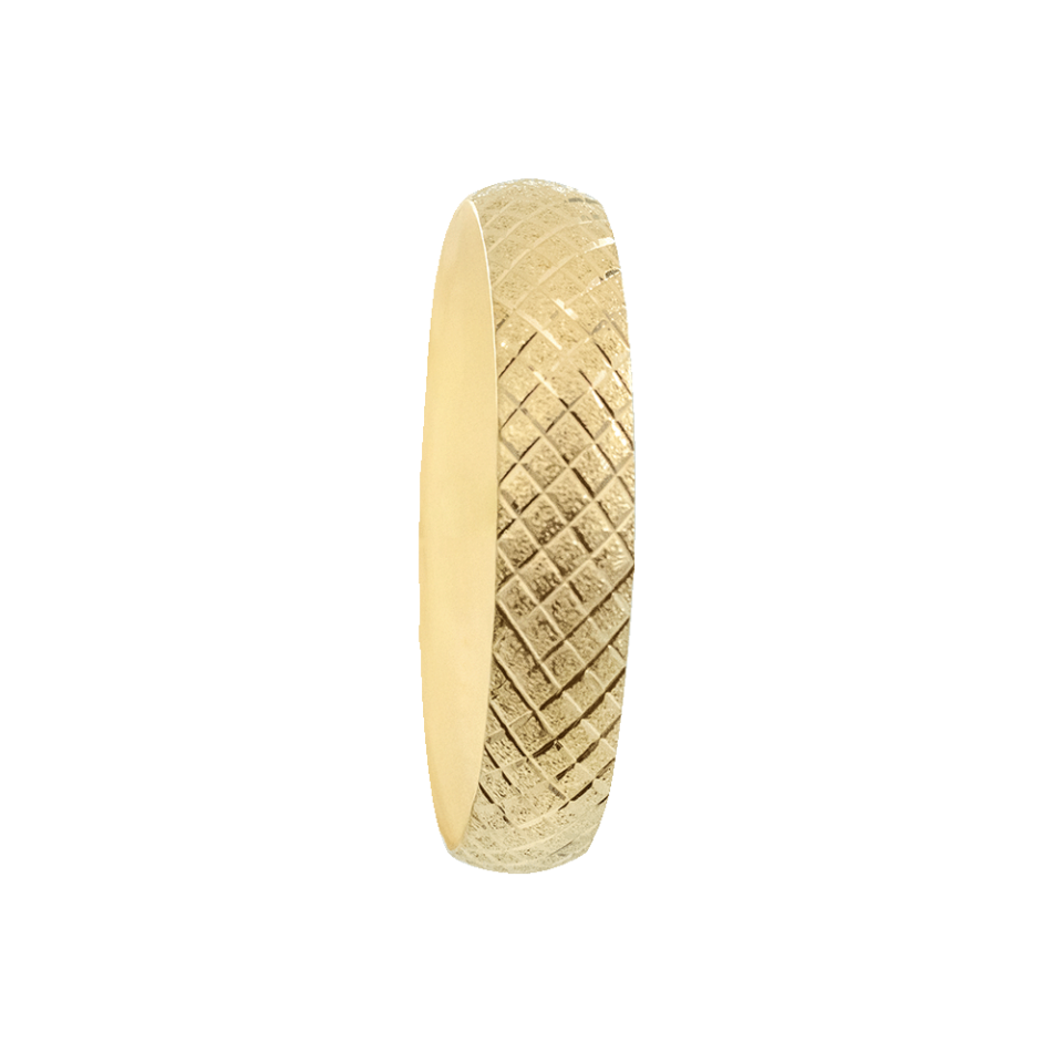 22 Ayar Baklava Desenli Parıltılı Mega Gold Altın Bilezik 30 Gr