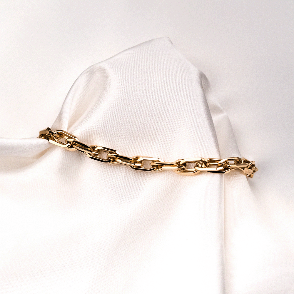 14 Ayar Ataç Altın Bileklik