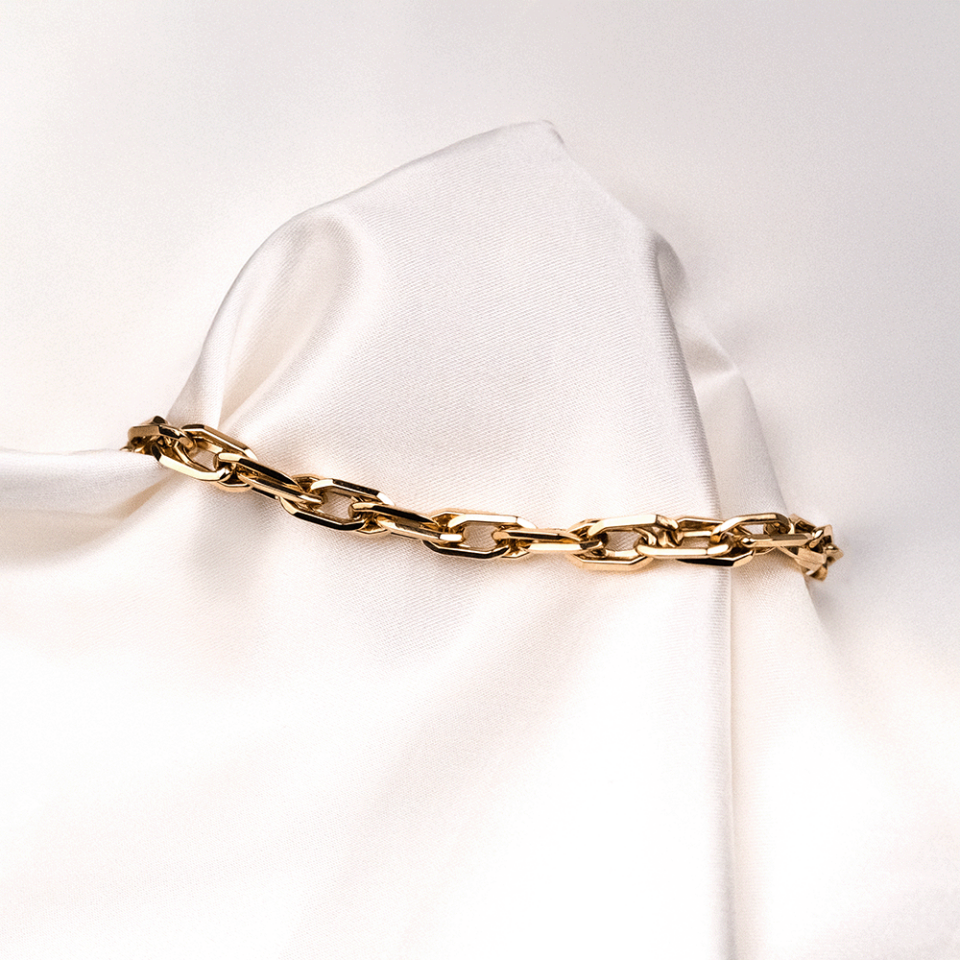 14 Ayar Ataç Altın Bileklik