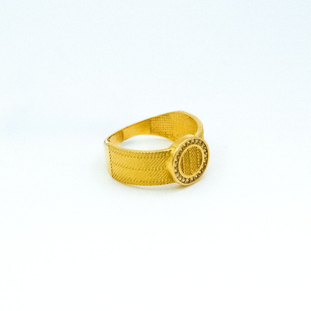 14 Ayar Gizem Tılsımı Altın Yüzük