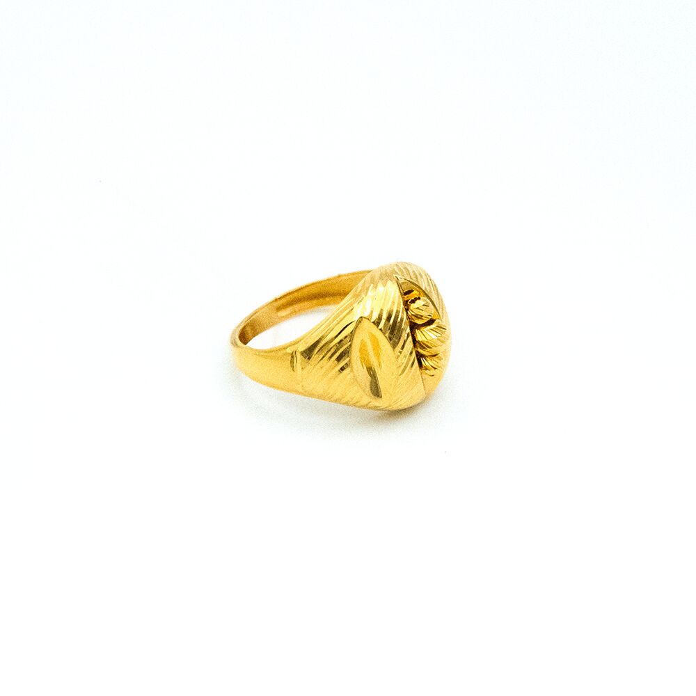 14 Ayar Efsun Girdabı Altın Yüzük