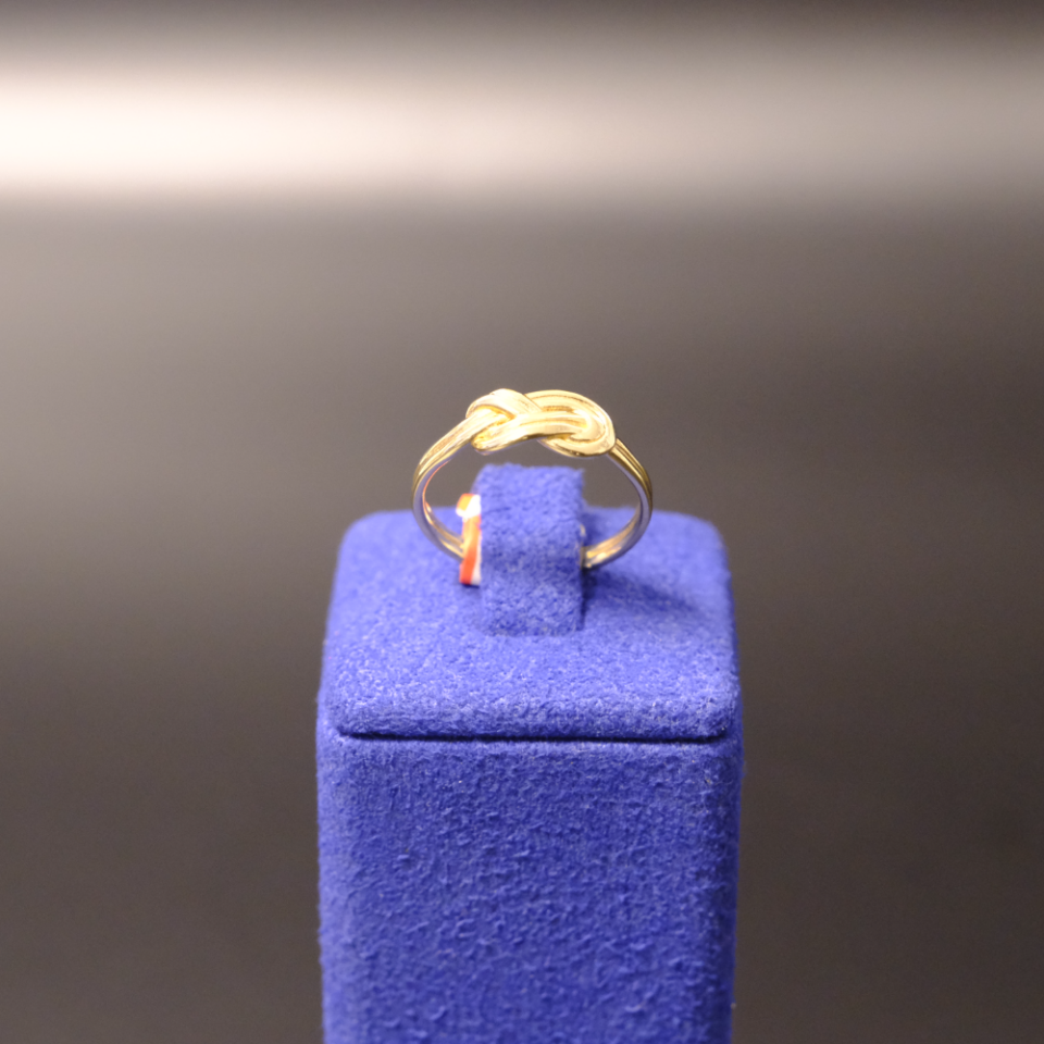 14 Ayar Sonsuz Düğüm Altın Yüzük