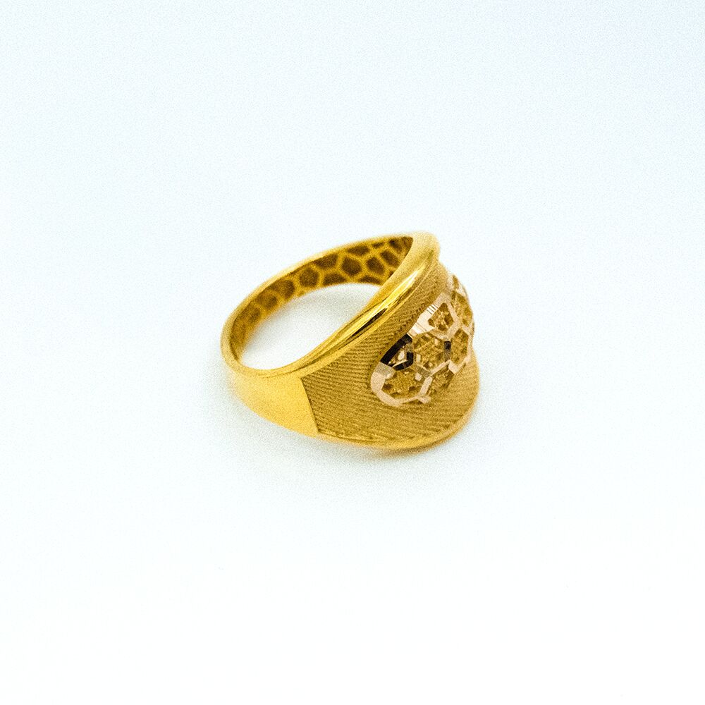 14 Ayar Derin Fısıltı Altın Yüzük