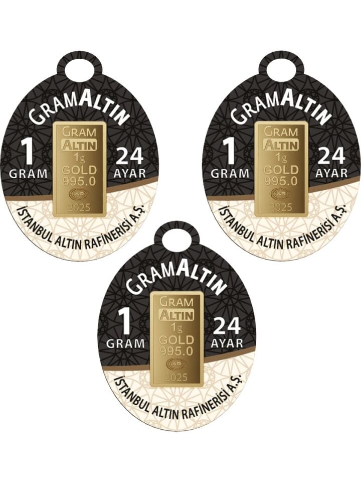 İAR 24 Ayar Külçe Gram Altın 3 Gr