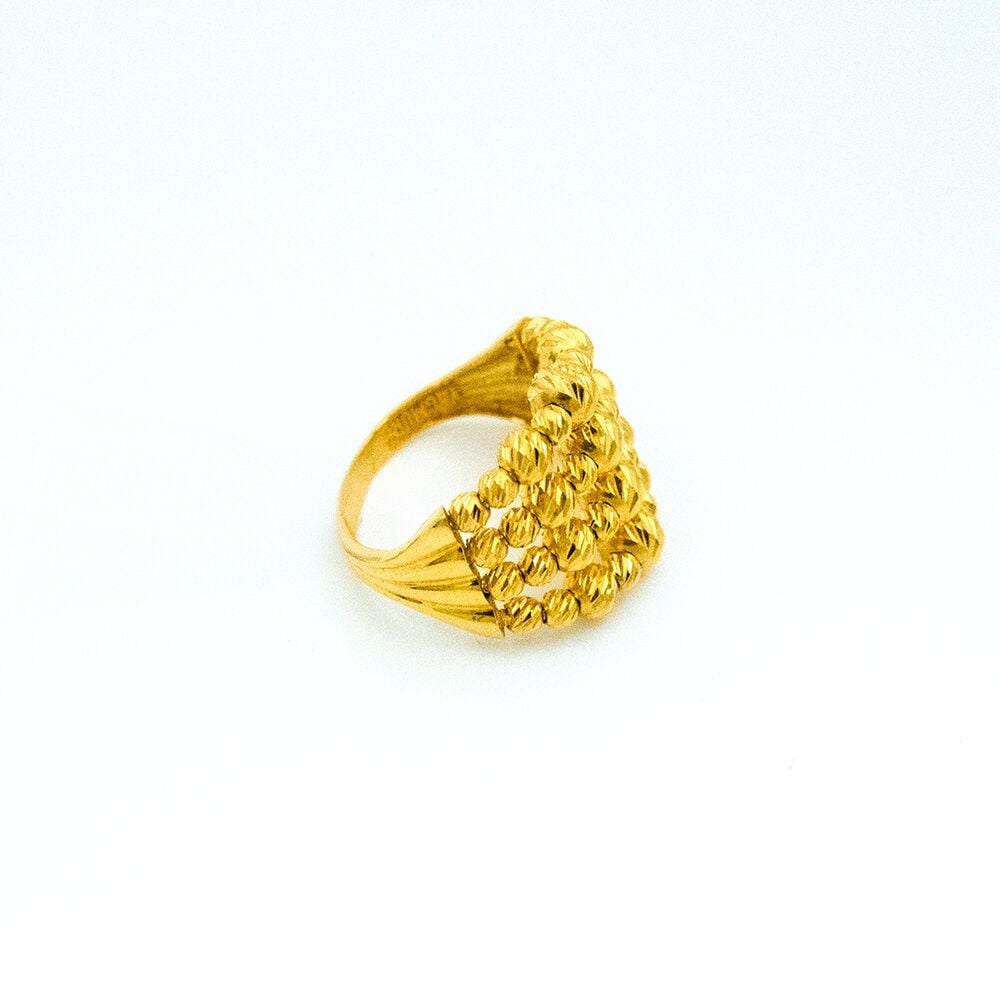 14 Ayar Zamanın Ezgisi Altın Yüzük