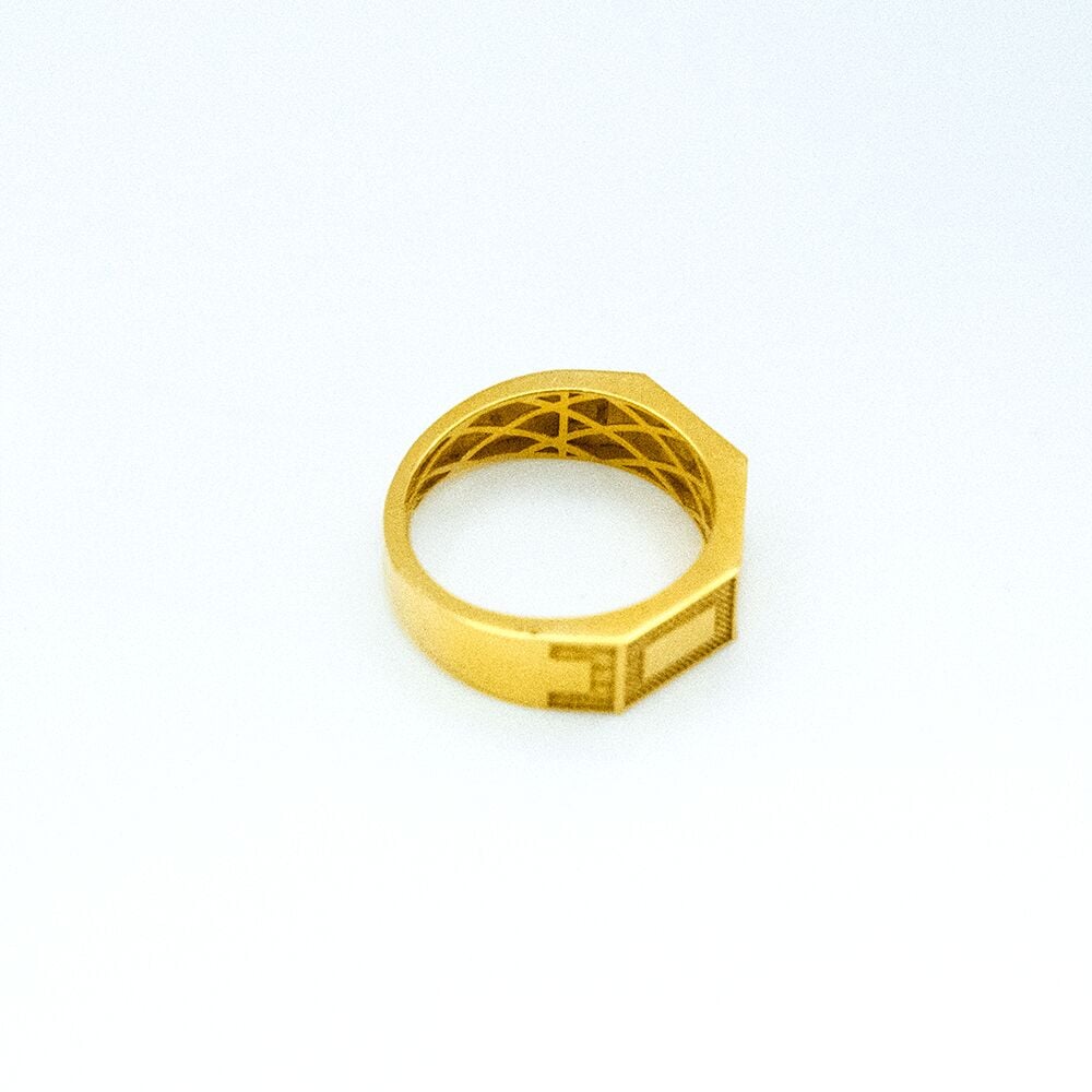 14 Ayar Ahenk Seli Altın Yüzük