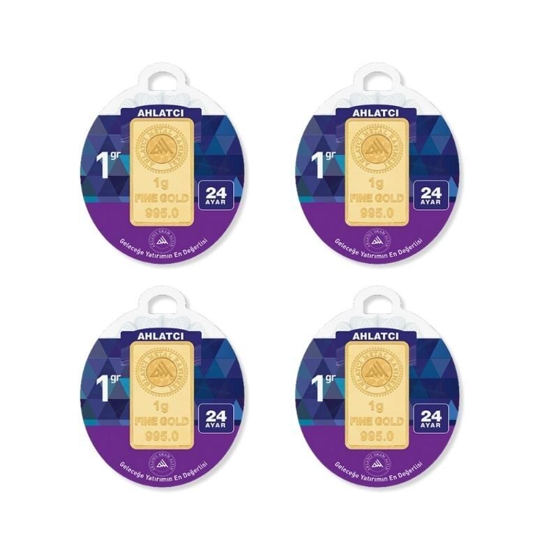 Ahlatçı 24 Ayar Külçe Gram Altın 4 Gr