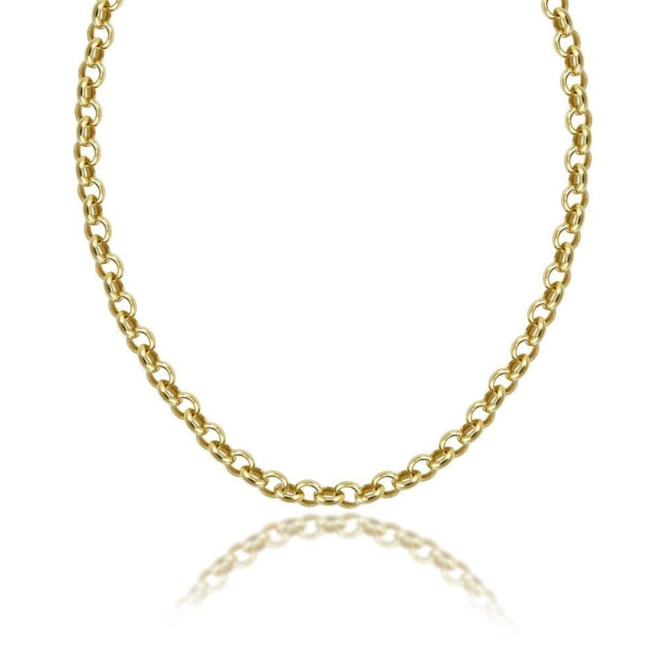 14 Ayar Doch Model Altın Zincir Kolye