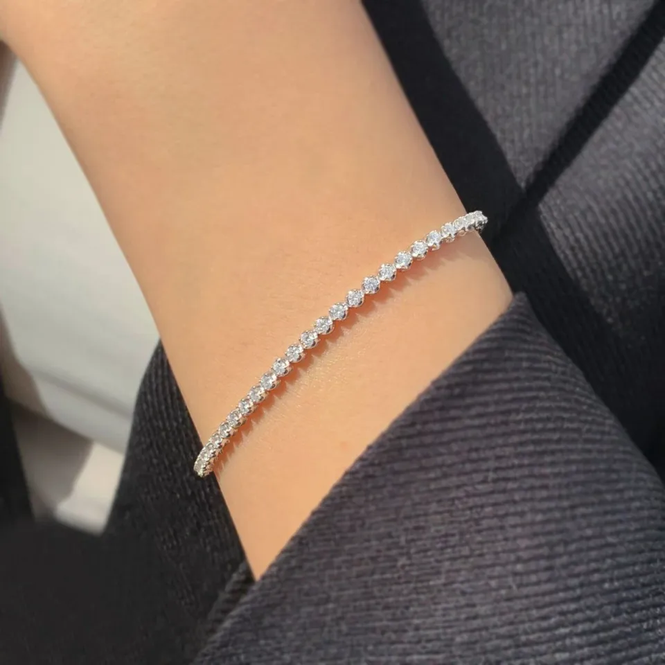 14 Ayar Su Yolu İnce Altın Bileklik