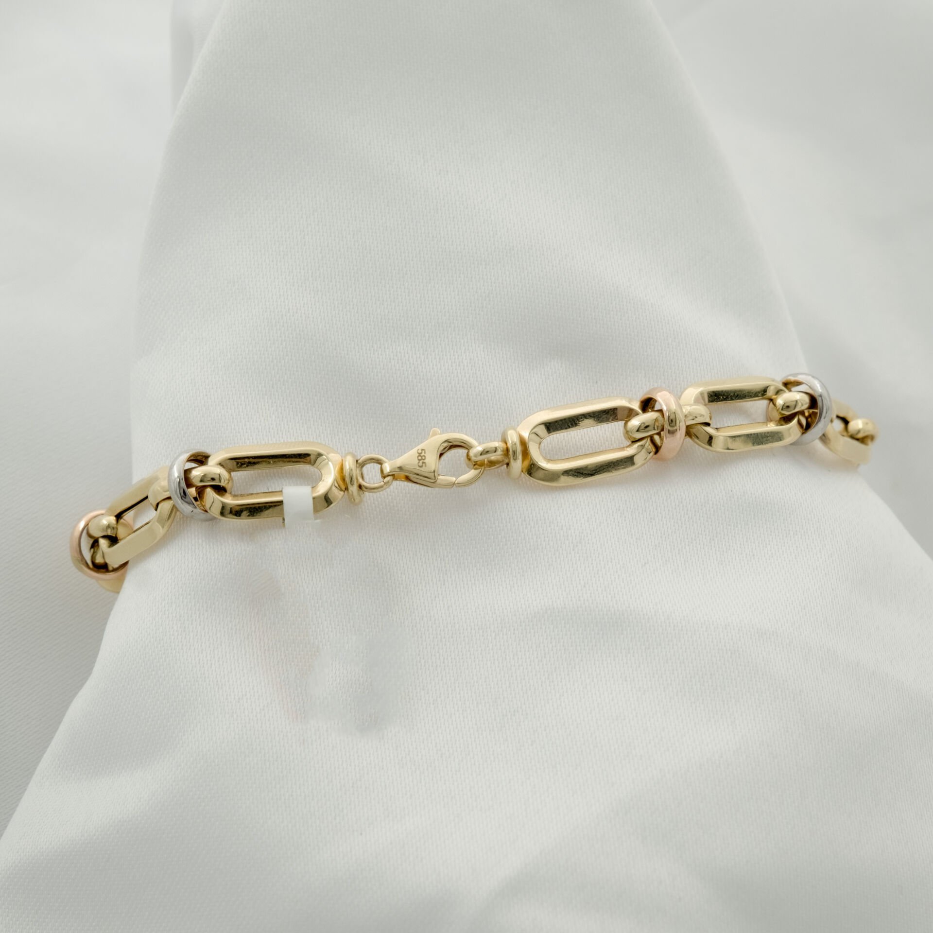 14 Ayar Ataç Detaylı  Altın Bileklik