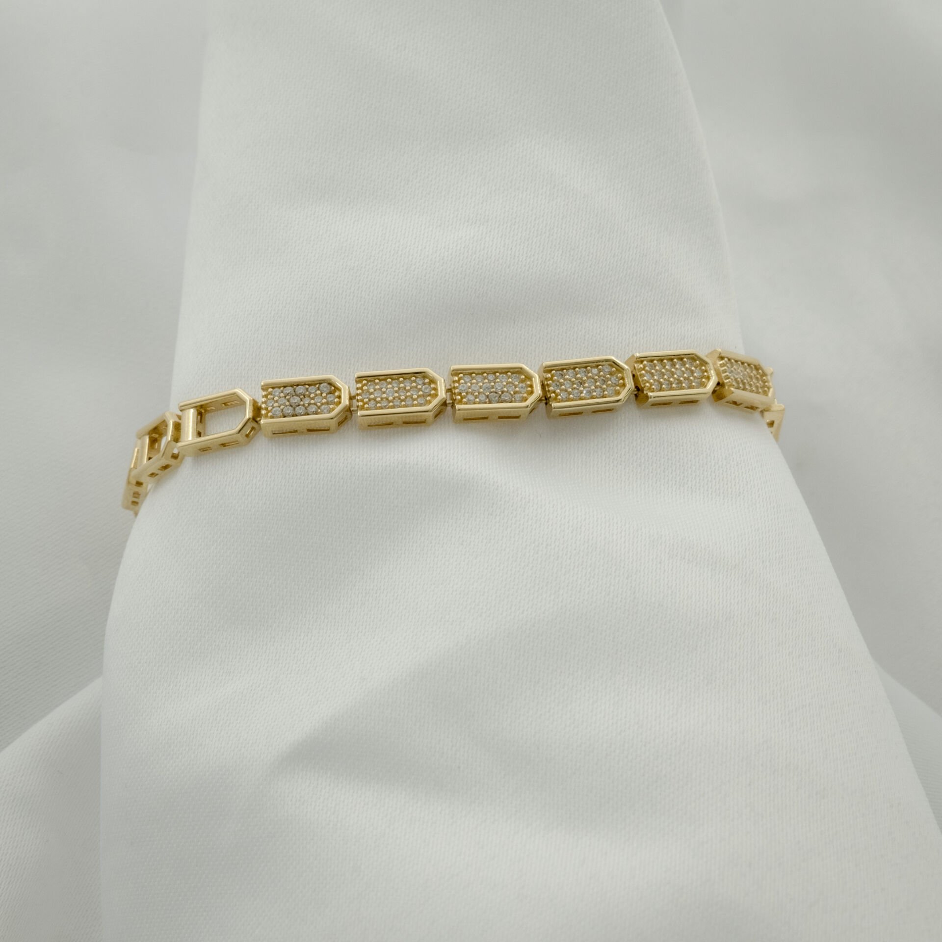 14 Ayar Ataç Sıra Altın Bileklik