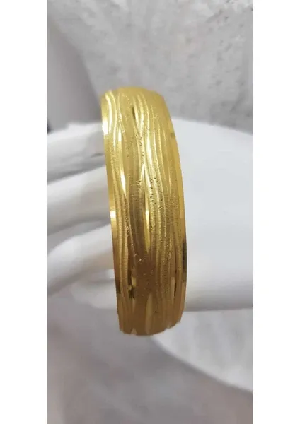 22 Ayar Dalgalı Oluk Mega Bilezik 30 Gr 6.6 ⌀