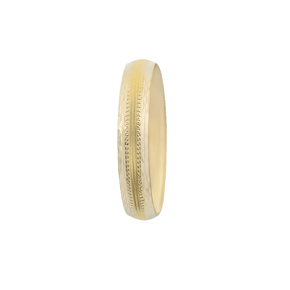 22 Ayar Noktalı Kesim Mega Gold Altın Bilezik 40 Gr