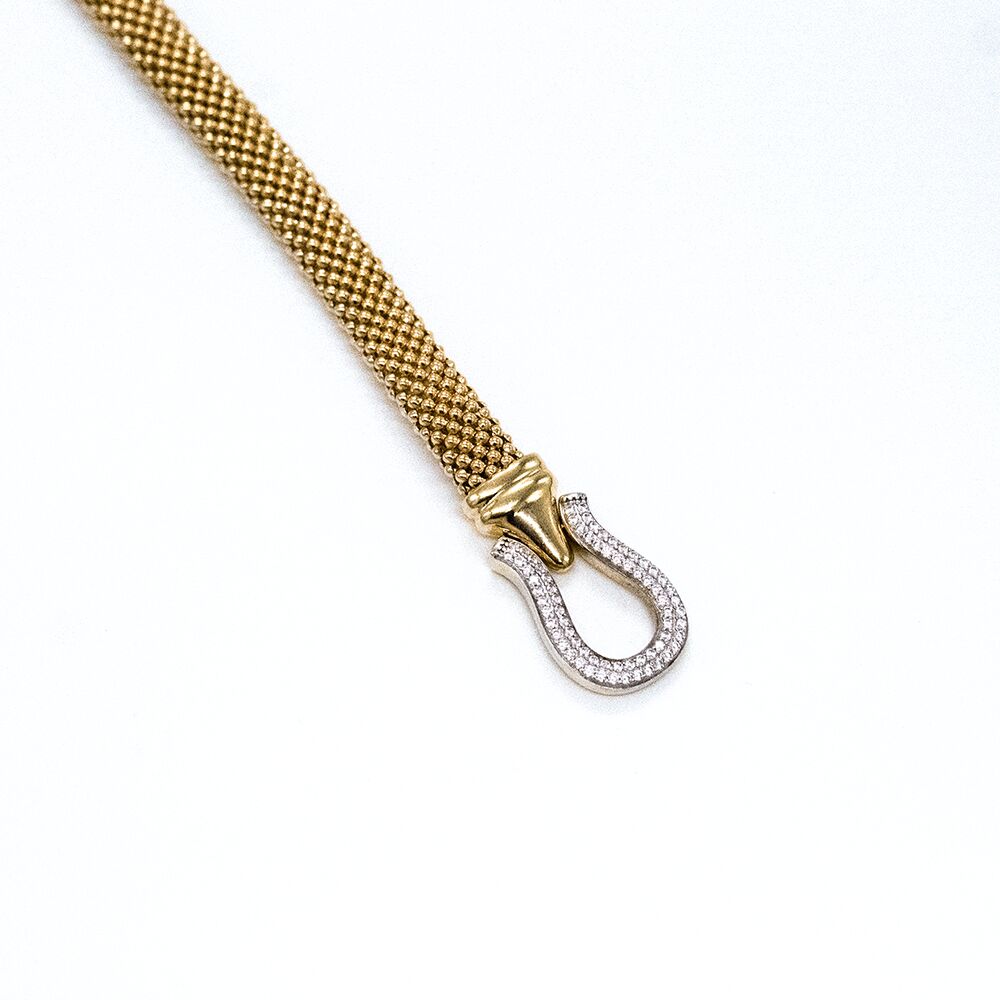 14 Ayar Halat Model Altın Bileklik