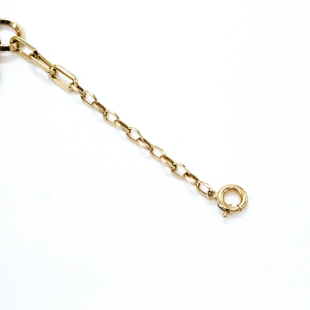 14 Ayar Top Charmlı Altın Bileklik