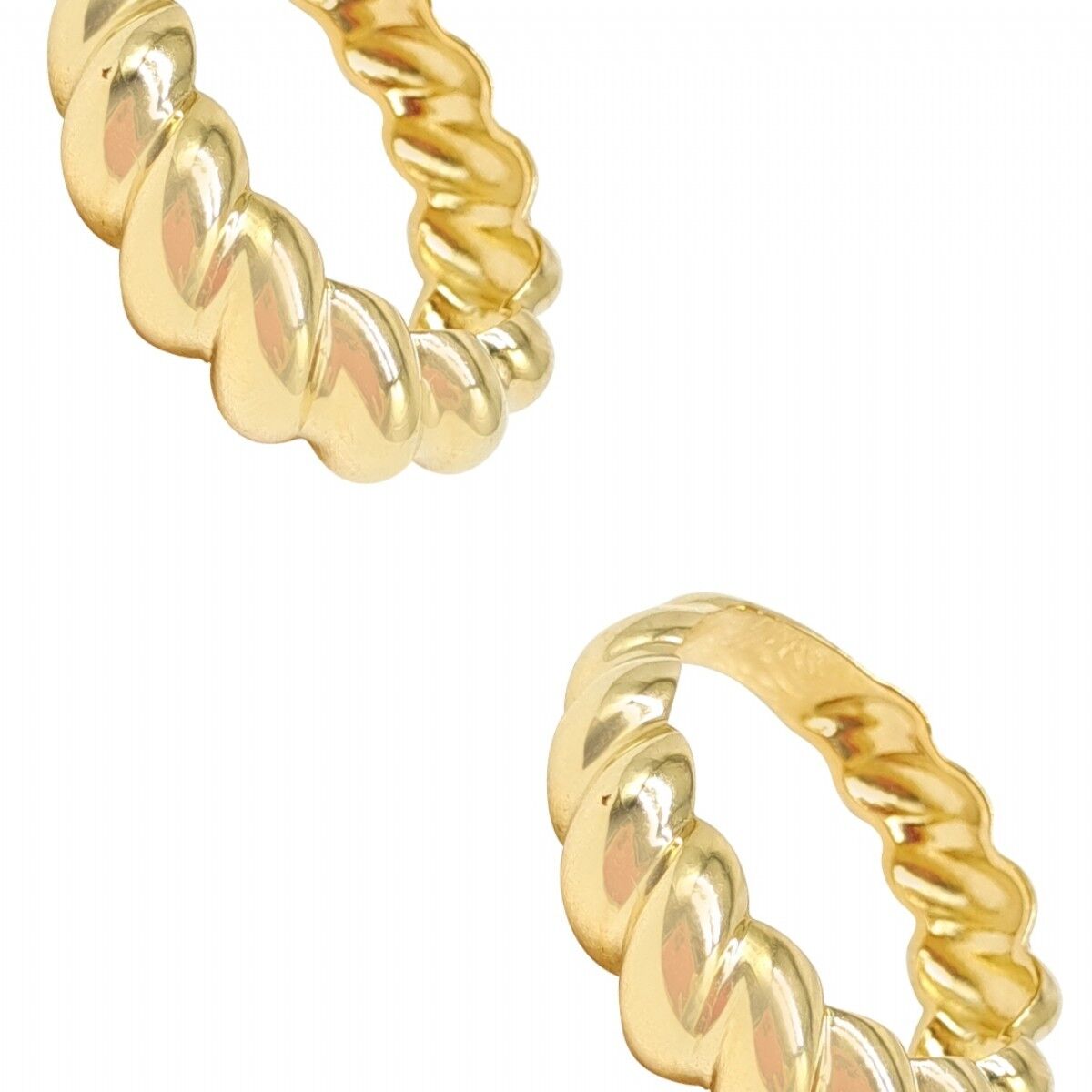 14 Ayar Burmalı Altın Yüzük