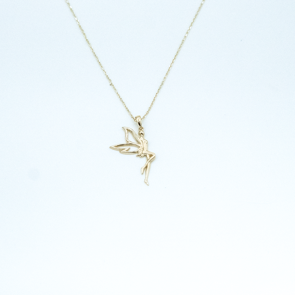 14 Ayar Peri Altın Kolye