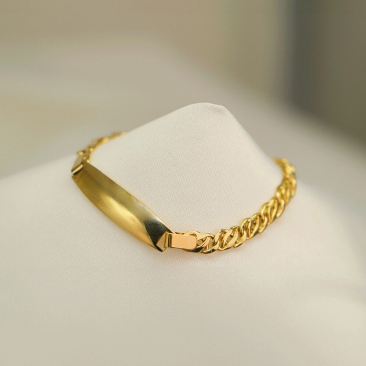 14 Ayar Gurmet Zincirli Altın Künye