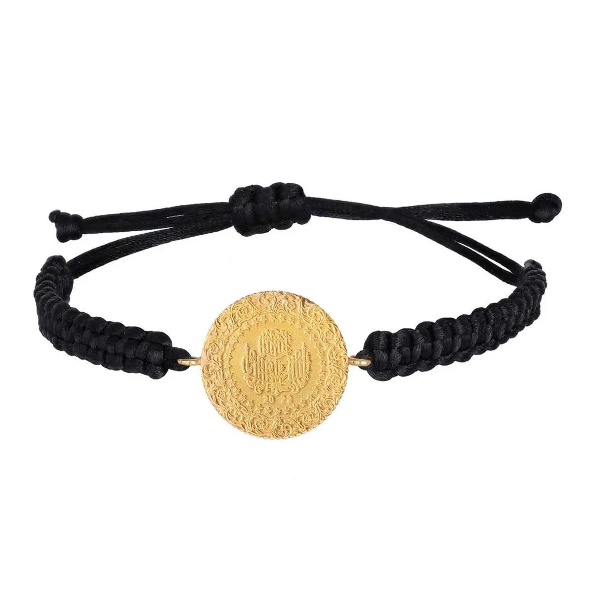 22 Ayar İpli Çeyrek Bileklik