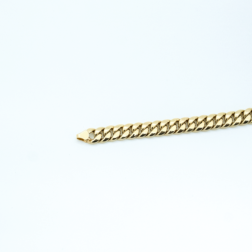 14 Ayar Zincirli Altın Bileklik