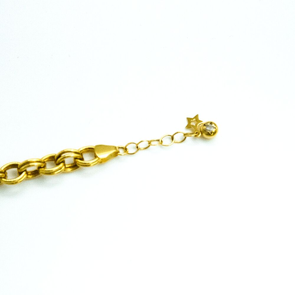 14 Ayar İnce Çizgi  Altın Bileklik