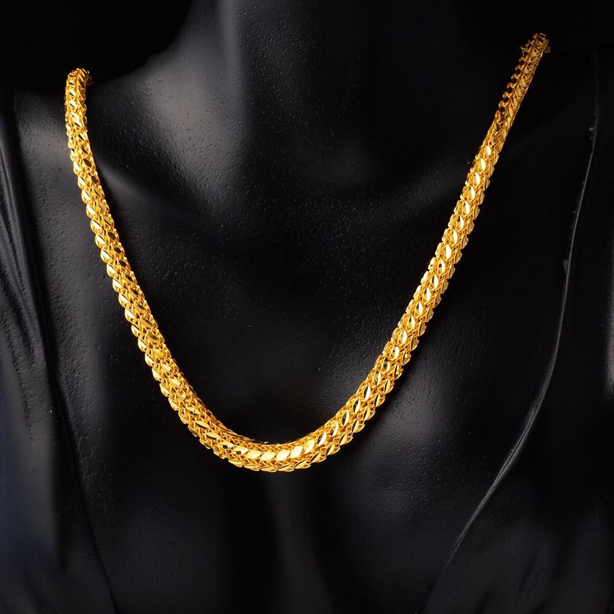 14 Ayar Örgü Altın Gerdanlık