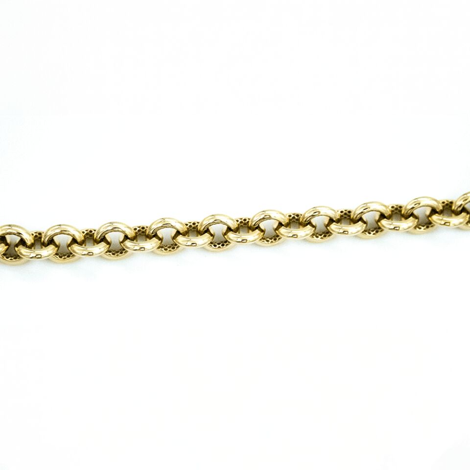 14 Ayar Kalın Doch Zincir Altın Bileklik