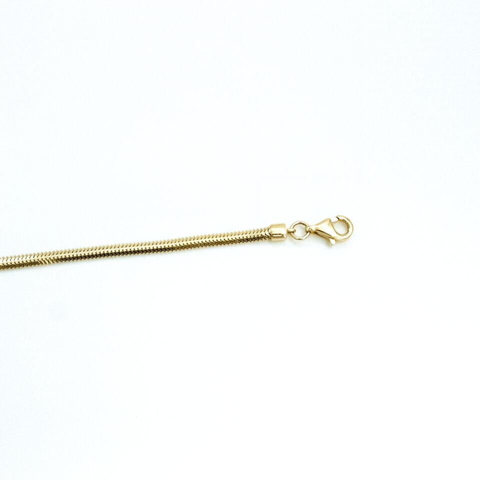 14 Ayar Yeşil Taşlı Anka Kuşu İtalyan Altın Bileklik