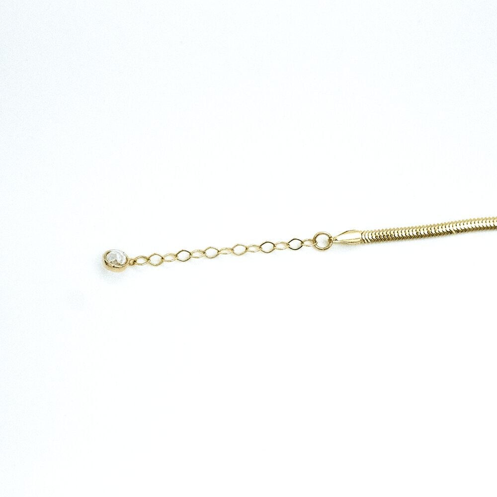 14 Ayar Nazar Boncuklu Taşlı Kalp Altın Bileklik