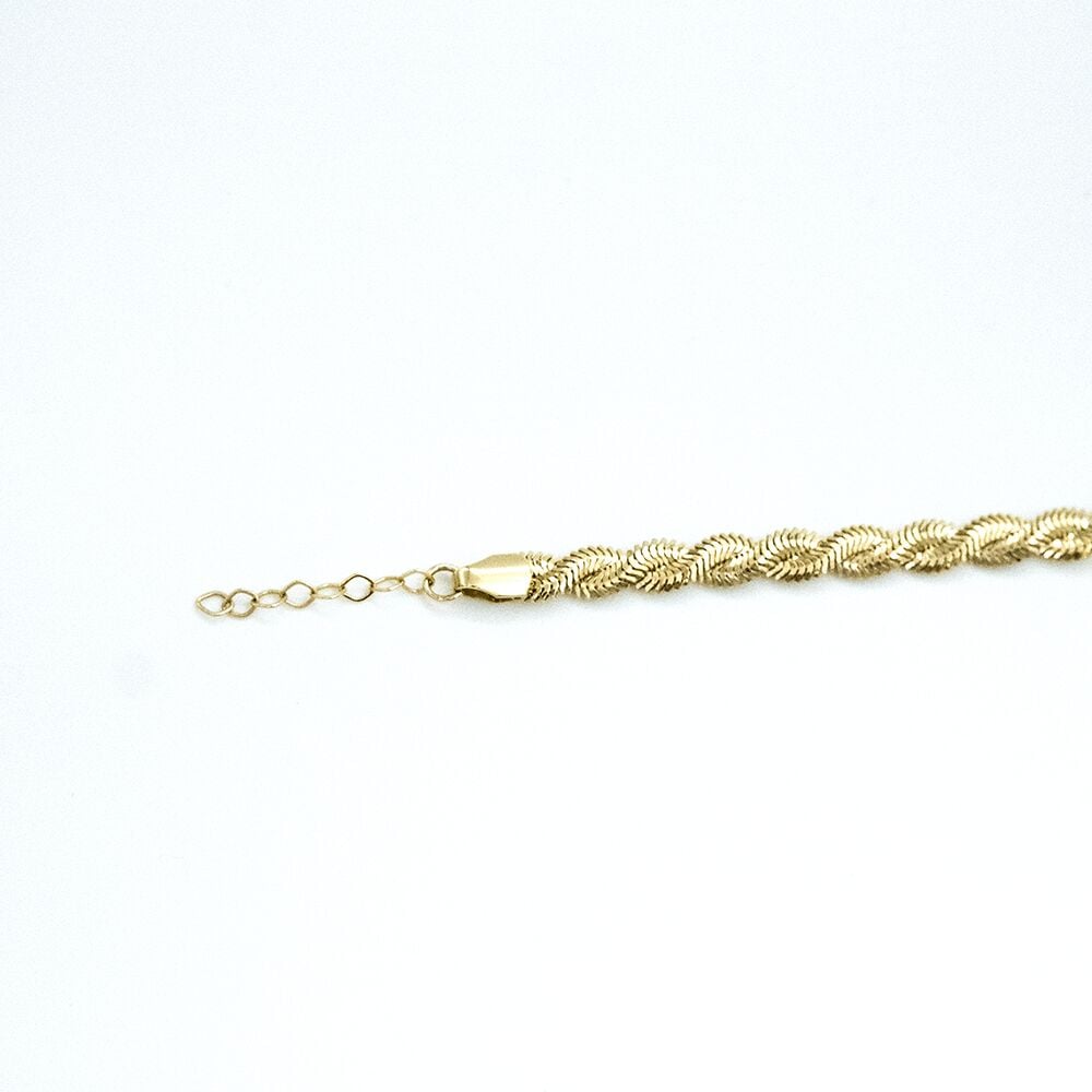 14 Ayar Sarmal İtalyan Düğüm Altın Bileklik