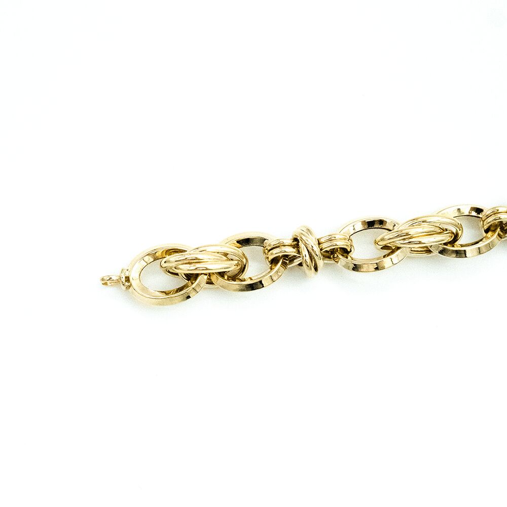 14 Ayar Kurdele Model Altın Bileklik