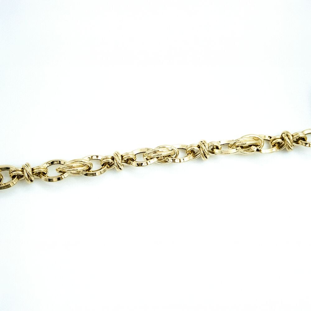 14 Ayar Kurdele Model Altın Bileklik