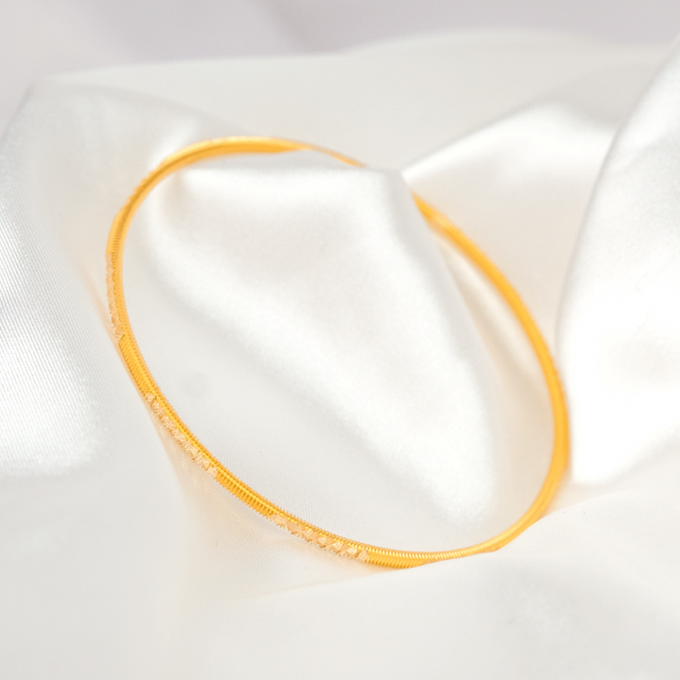 22 Ayar Yıldızlı Ajda Gold Altın Bilezik 15 Gr